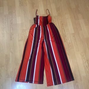 Urban Outfitters Mary Kate Wide Leg Jumpsuit